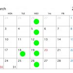 〜3月営業スケジュール〜