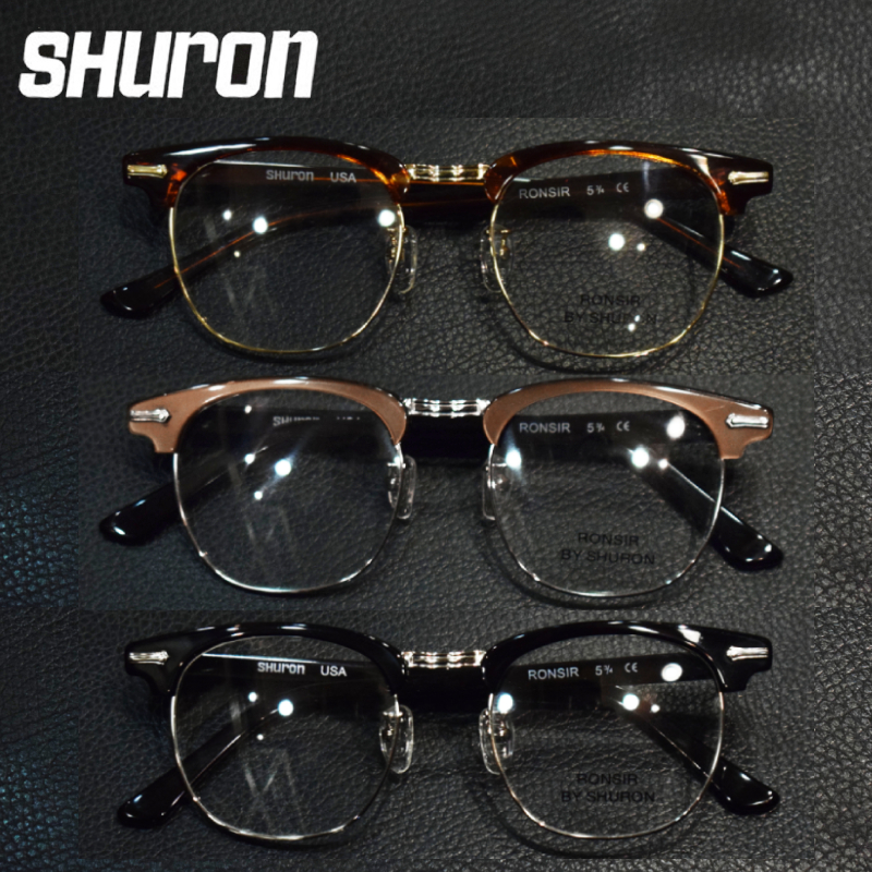 SELECT STORE SEPTIS / SHURON(シュロン)【MADE IN U.S.A】EYE WEAR FRAME (メガネ / 眼鏡  フレーム) RONSIR(ロンサー)