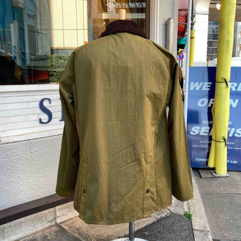 Barbour バブアー ビデイル SLピーチスキン サイズ38 セージ - ブルゾン