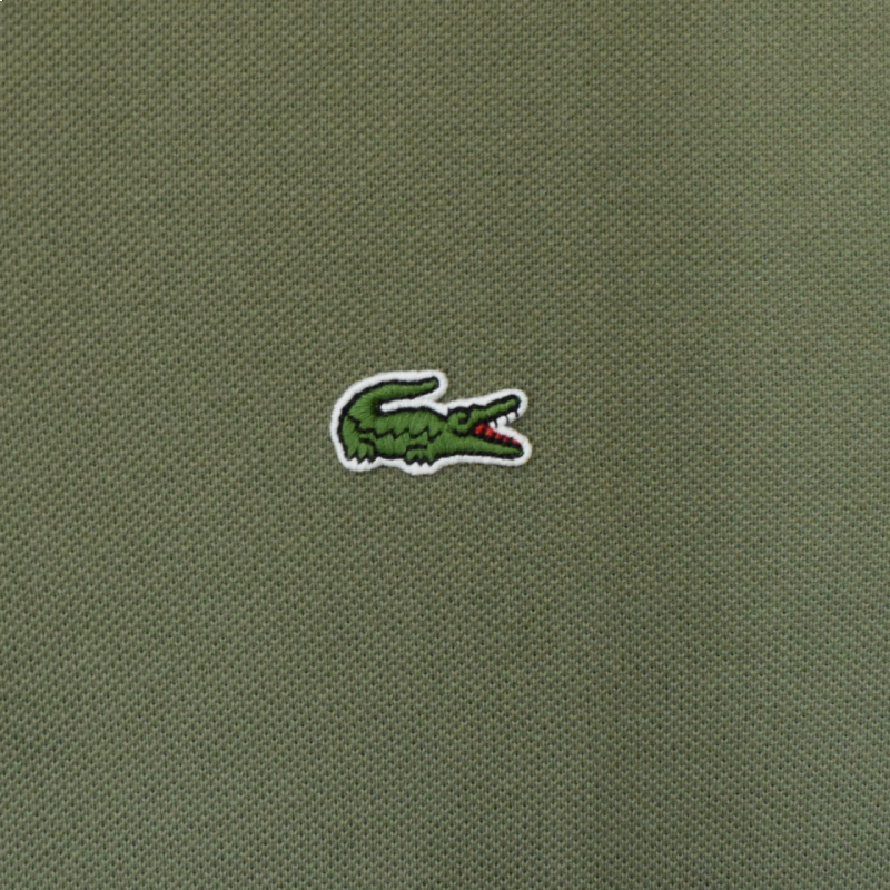 Select Store Septis France Lacoste 直輸入フランスラコステ L1212 S S Pique Poloshirts 半袖 鹿の子 ポロシャツ Tank Olive 316