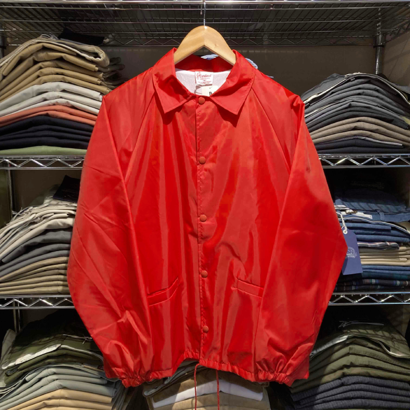 SELECT STORE SEPTIS / CARDINAL (カーディナル)【MADE IN U.S.A.】 NYLON COACH JACKET(アメリカ製  ナイロン コーチジャケット)