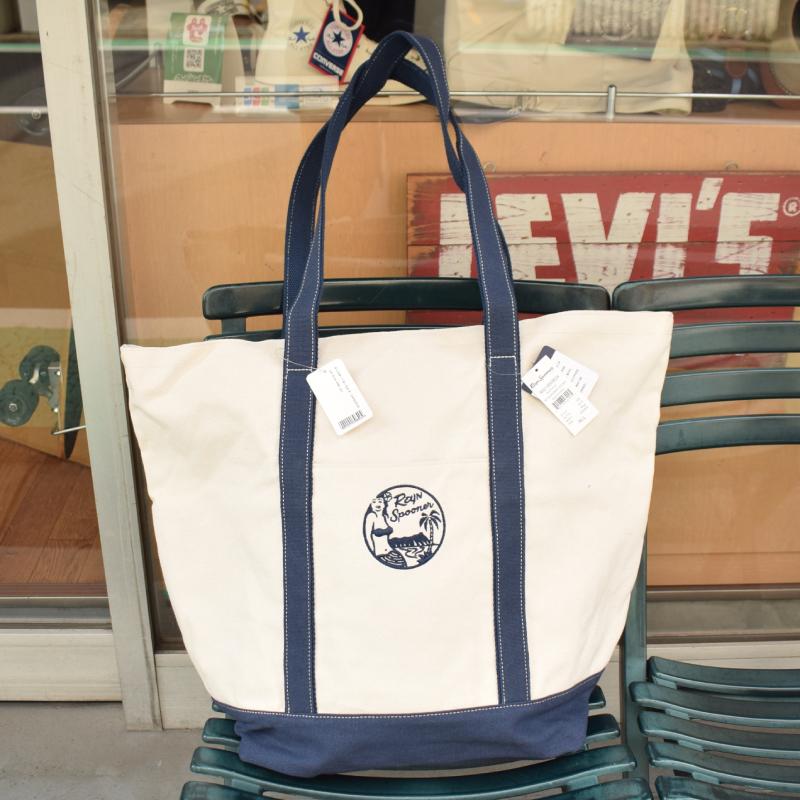 <br>REYN SPOONER(レインスプーナー) CANVAS TOTE BAG(キャンバストートバッグ)