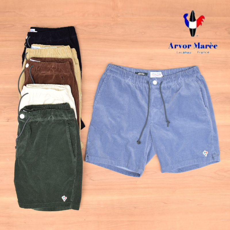 <br>ARVORMAREE (アルボーマレー) SEPTIS別注 BEACH WALKER (ビーチウォーカー) CORDUROY SHORTS (コーデュロイショーツ)
