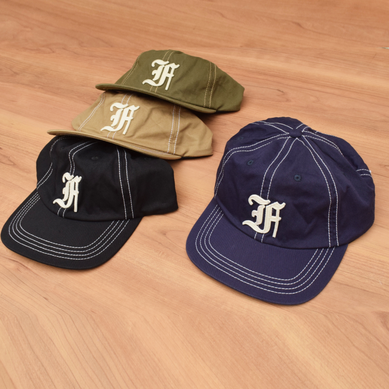 <br>FELCO(フェルコ) STONE WASH BASEBALL CAP(ストーンウォッシュ ベースボール キャップ) COTTON TWILL(コットンツイル) OLD FONT 