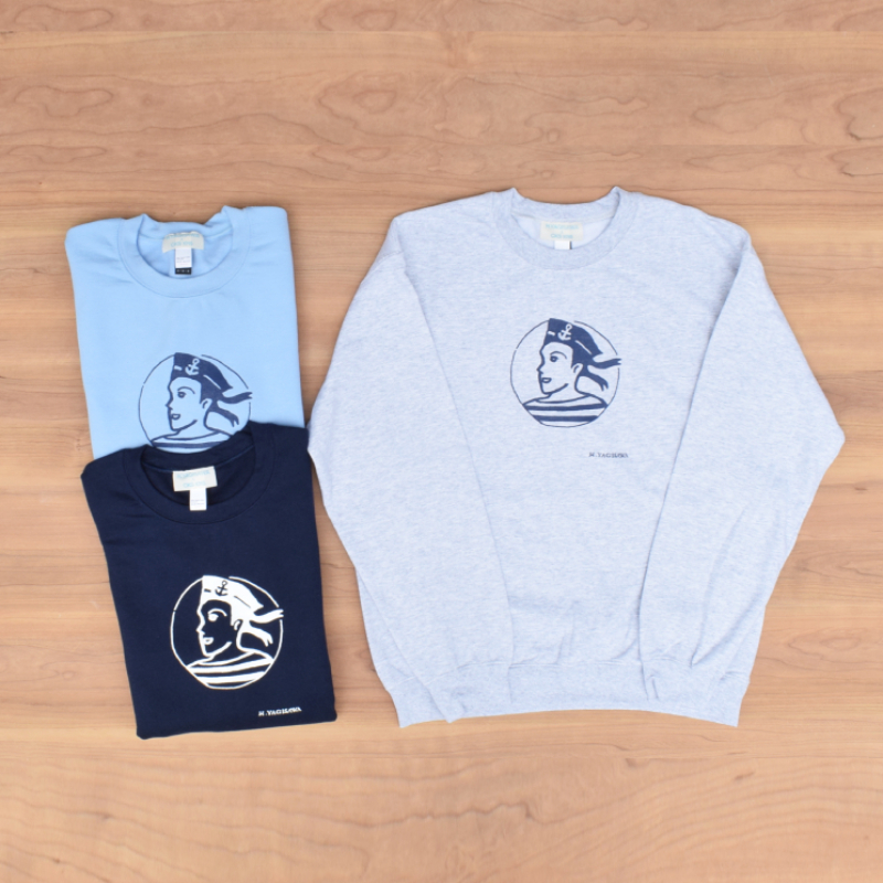 <br>H.YAGISAWA × CKS 1015【限定発売】L/S PRINT SWEAT SHIRTS (長袖プリントスウェットシャツ) DESIGNED BY 八木沢博幸 SAILOR
