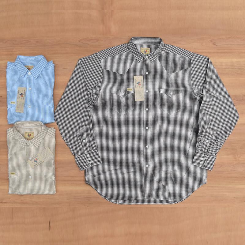 <br>COPPER KING(カッパーキング) GINGHAM CHECK WESTERN SHIRTS(ギンガムチェック ウエスタンシャツ)

