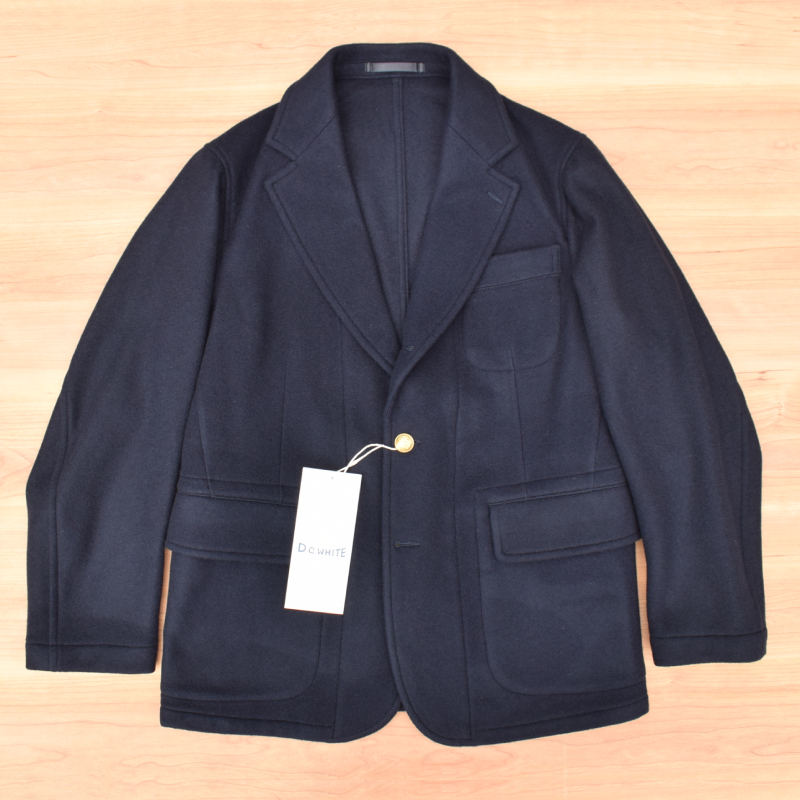 <br>D.C.WHITE (ディーシーホワイト) 【MADE IN JAPAN】SPORTS BLAZER (スポーツブレザー) NAVY