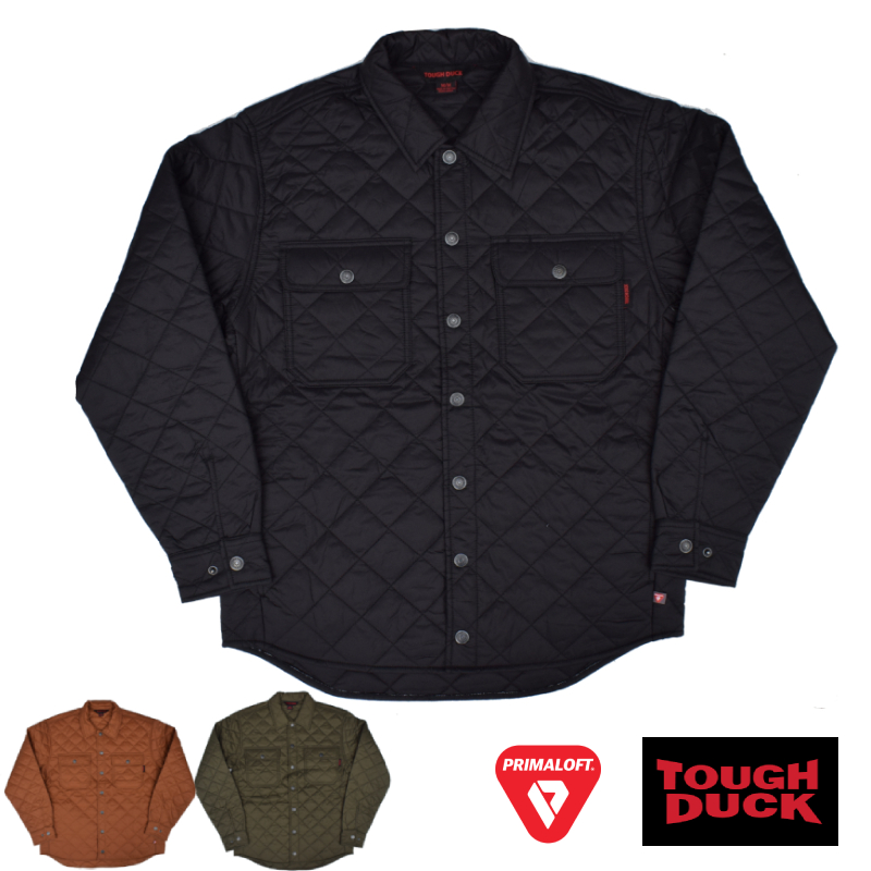 <br>TOUGH DUCK(タフダック) FREEZER SHIRT with PrimaLoft® INSULAION (フリーザーシャツ プリマロフト) QUILTING SHIRTS JACKET(キルティングシャツ / ジャケット)